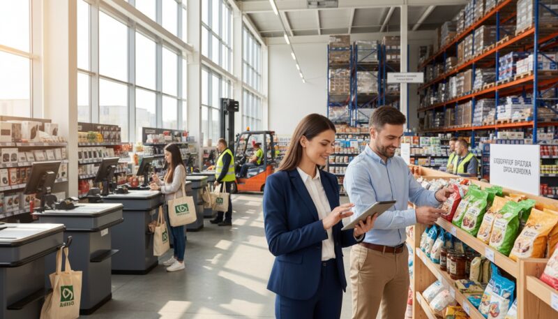 Zarade u sektoru trgovina i logistika u Srbiji